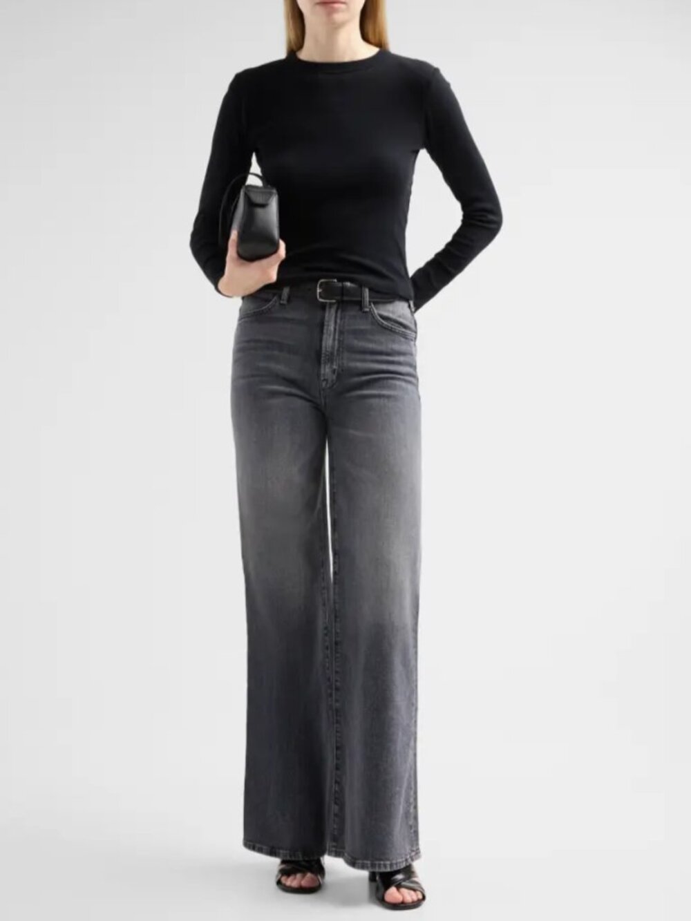Mother The Hustler Roller Sneak Wide-Leg Jeans - Size 29 - NWT